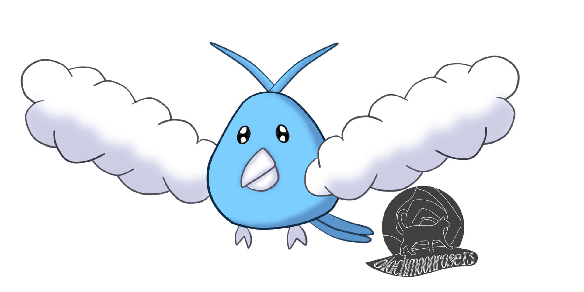 Swablu Fanart Background