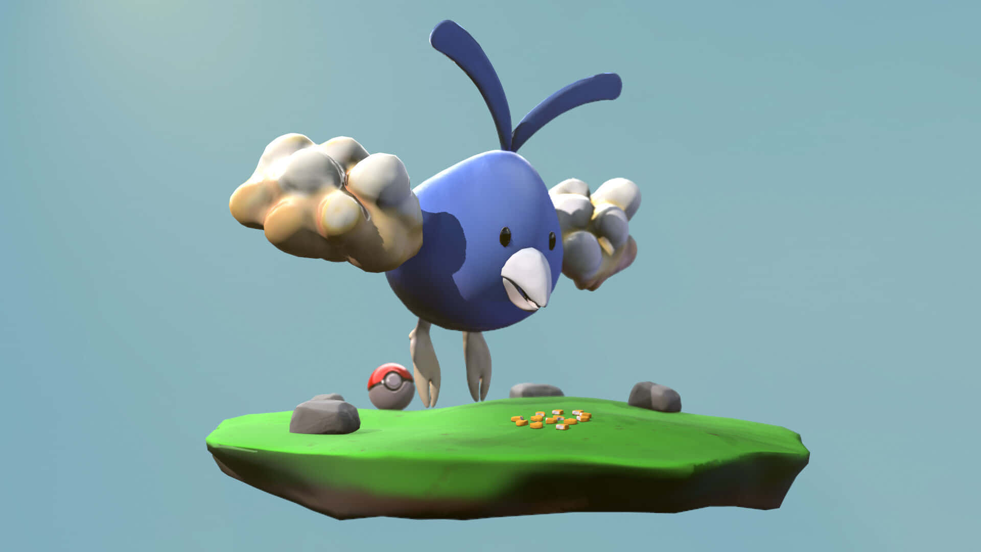 Swablu In Stop Motion