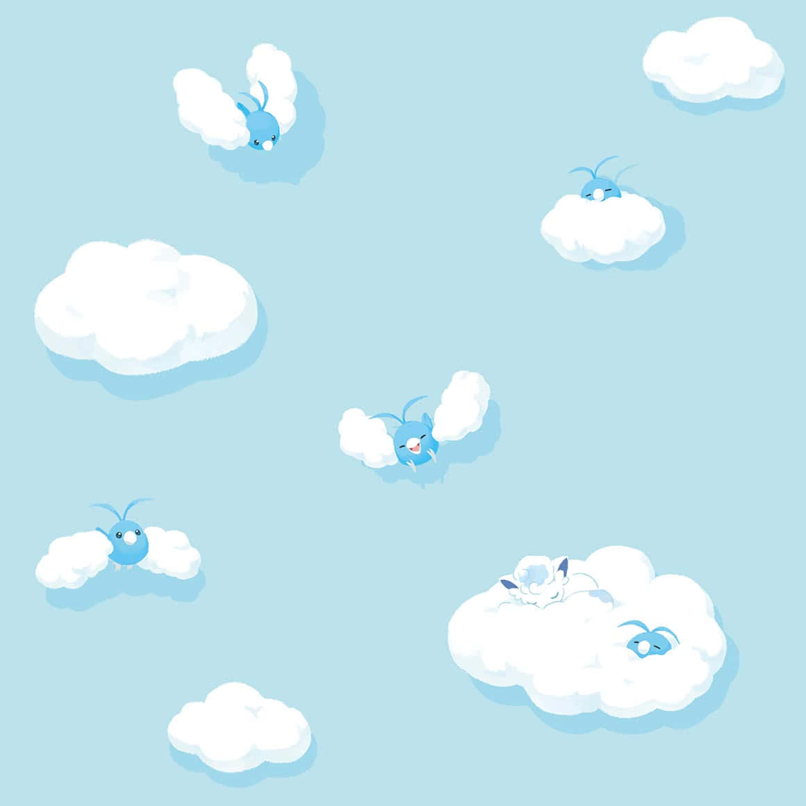 Swaddled Swablu Background