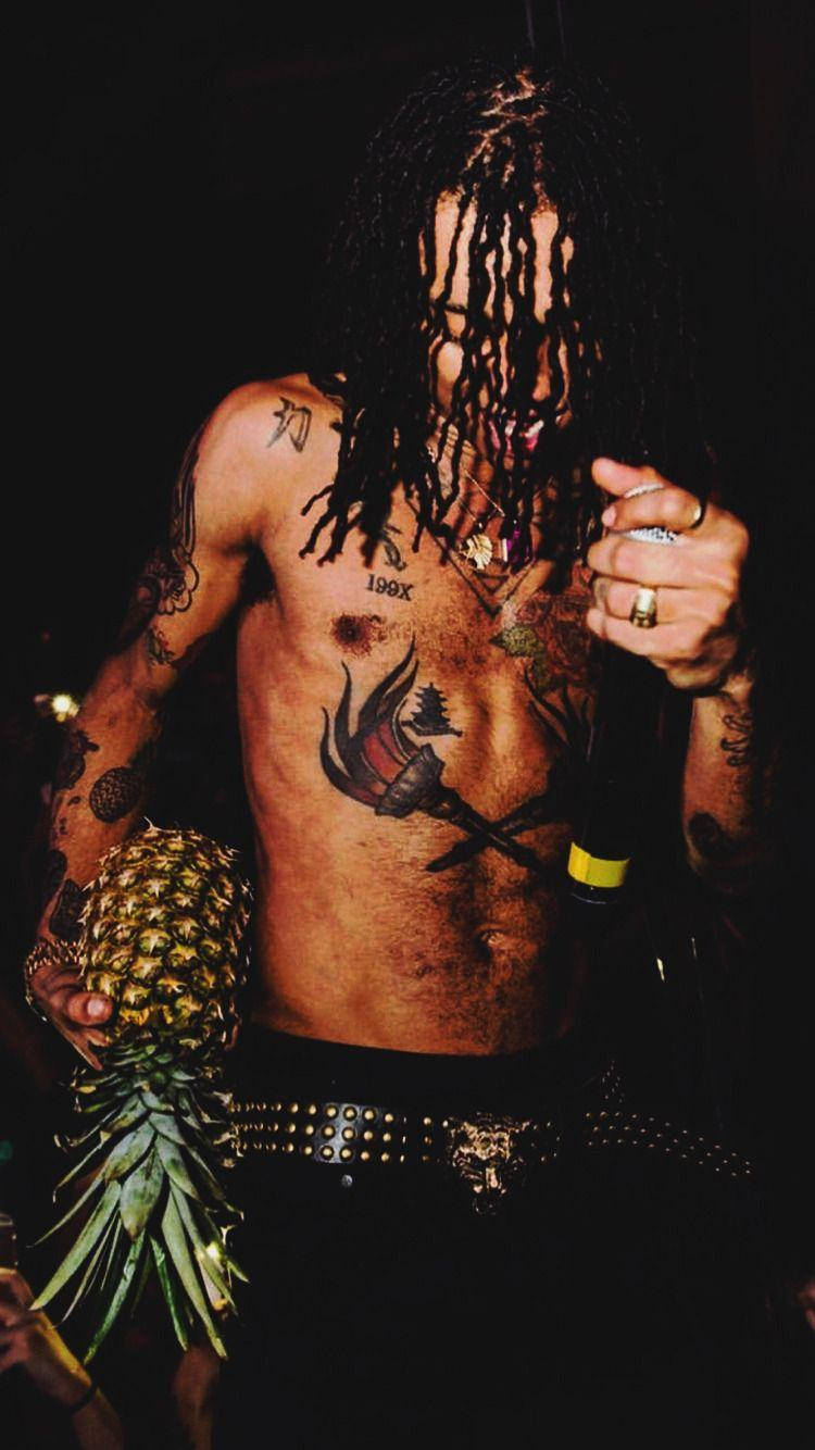 Swae Lee And Pineapple Background