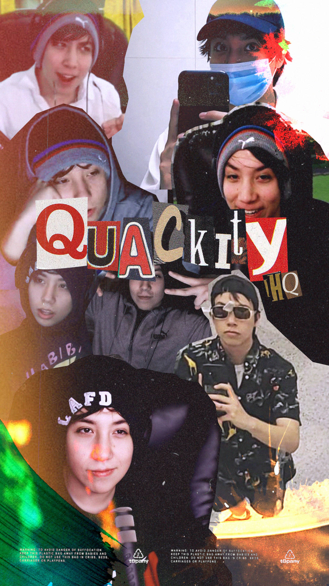 Swag Poster Of Quackity Background