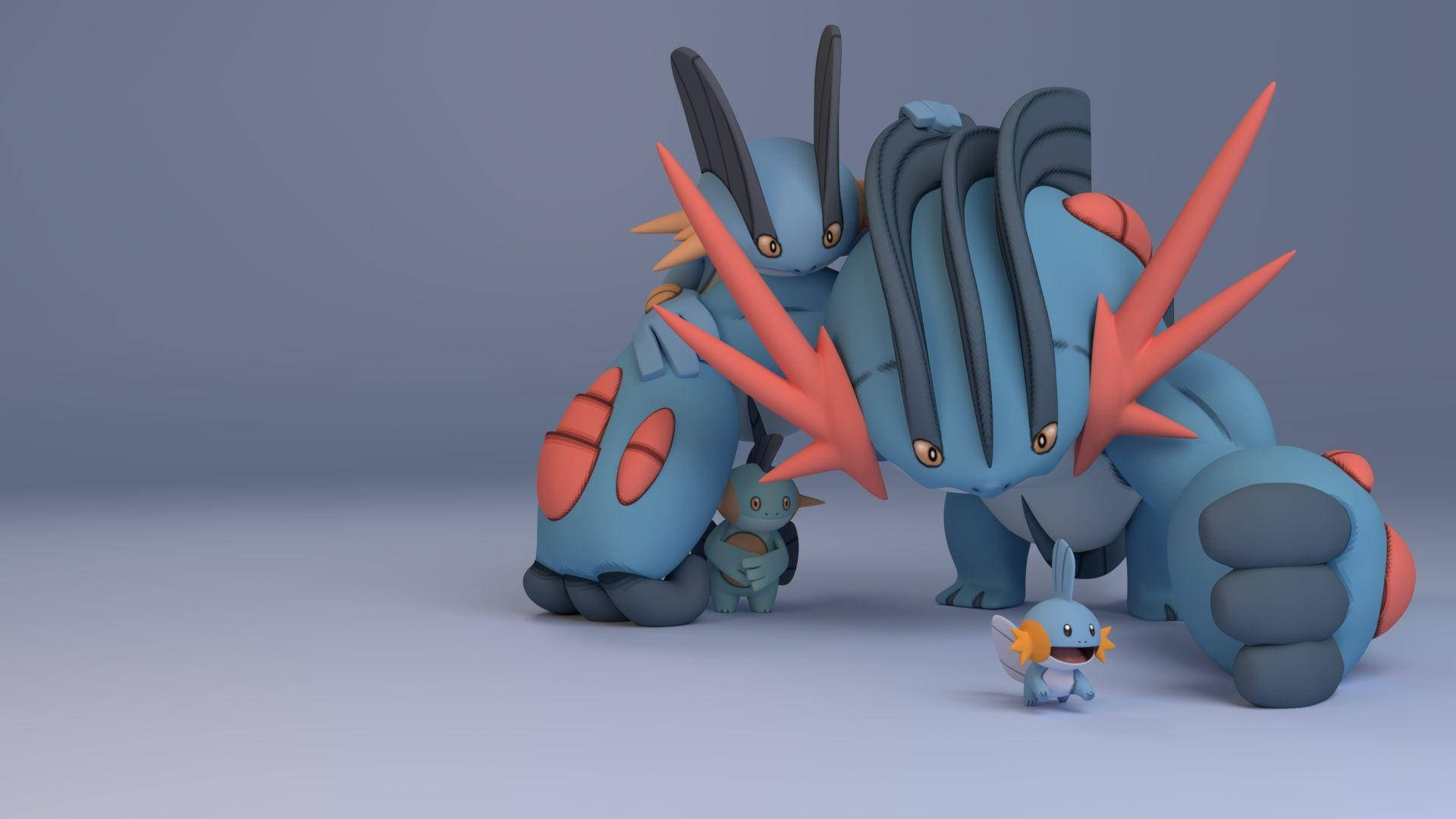 Swampert And Co. Figurines