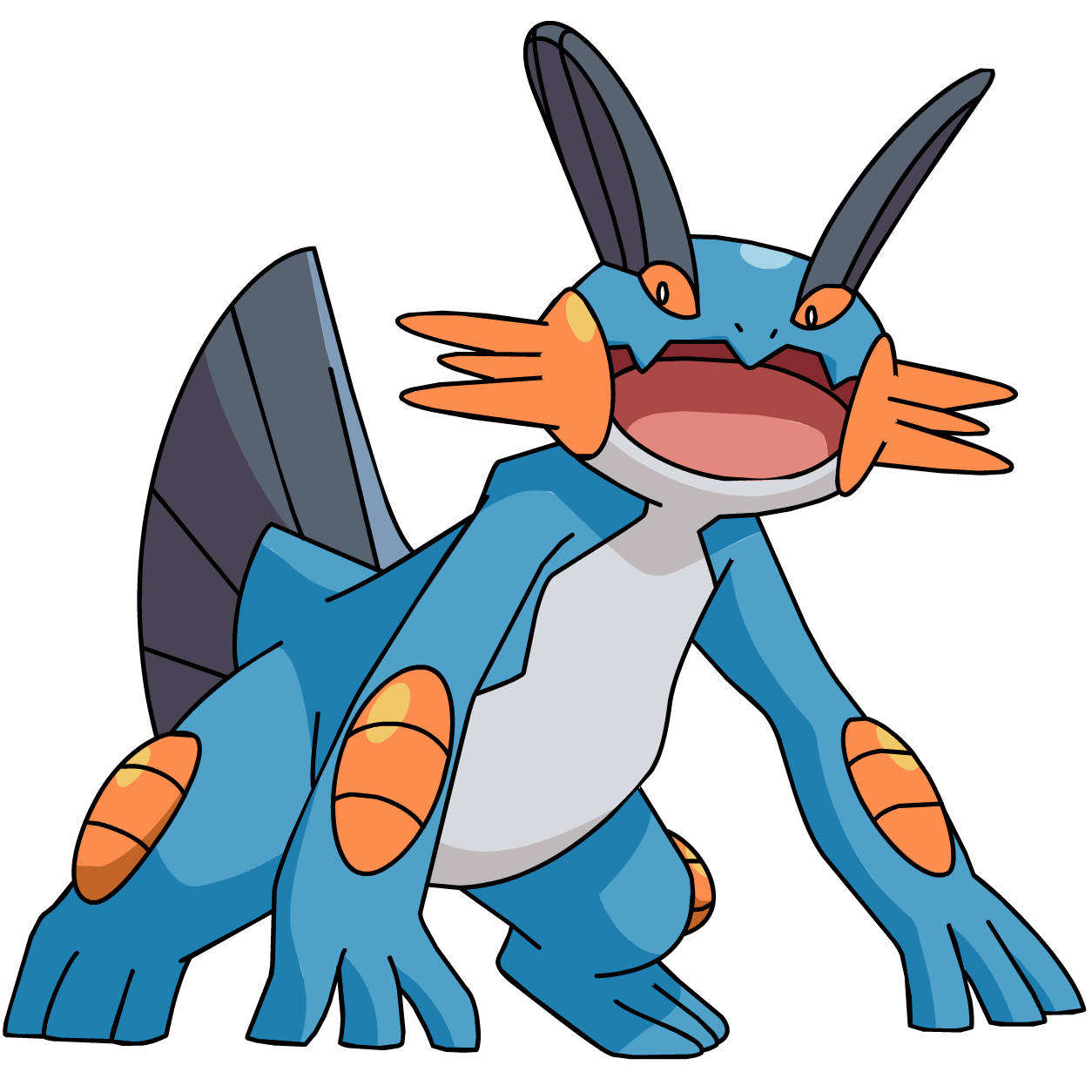 Swampert Looks Surprised