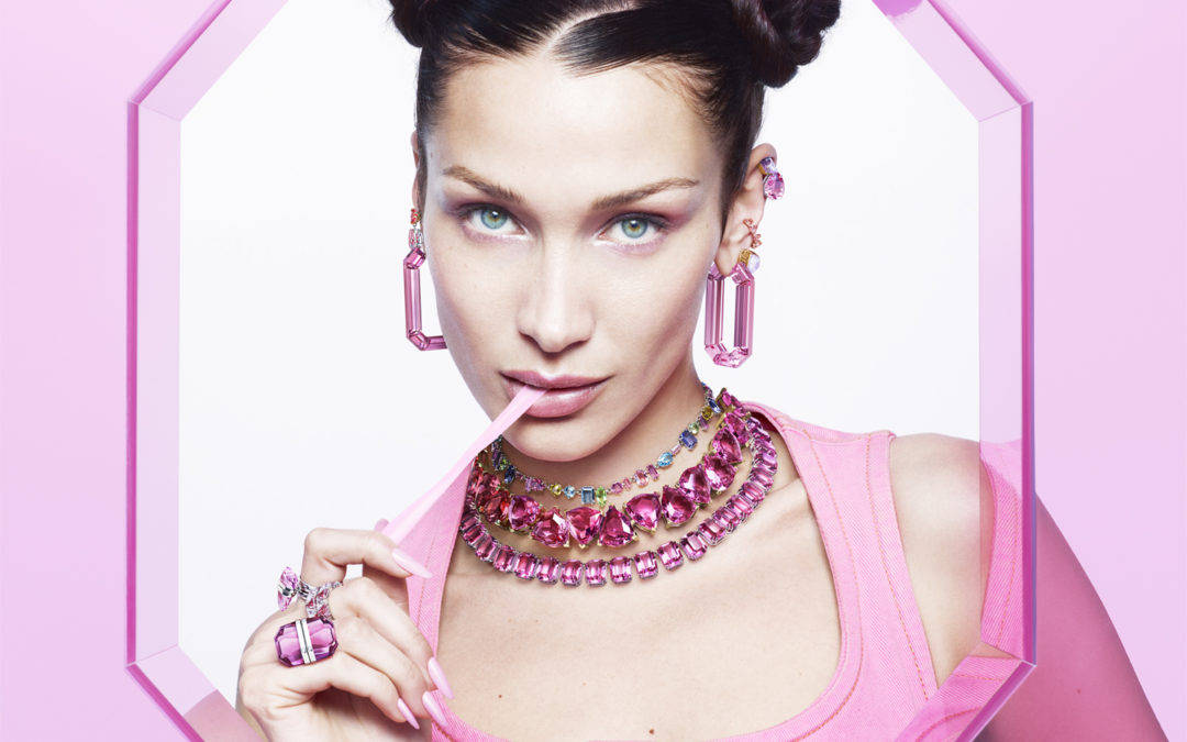 Swarovski Bella Hadid Pink Jewelry