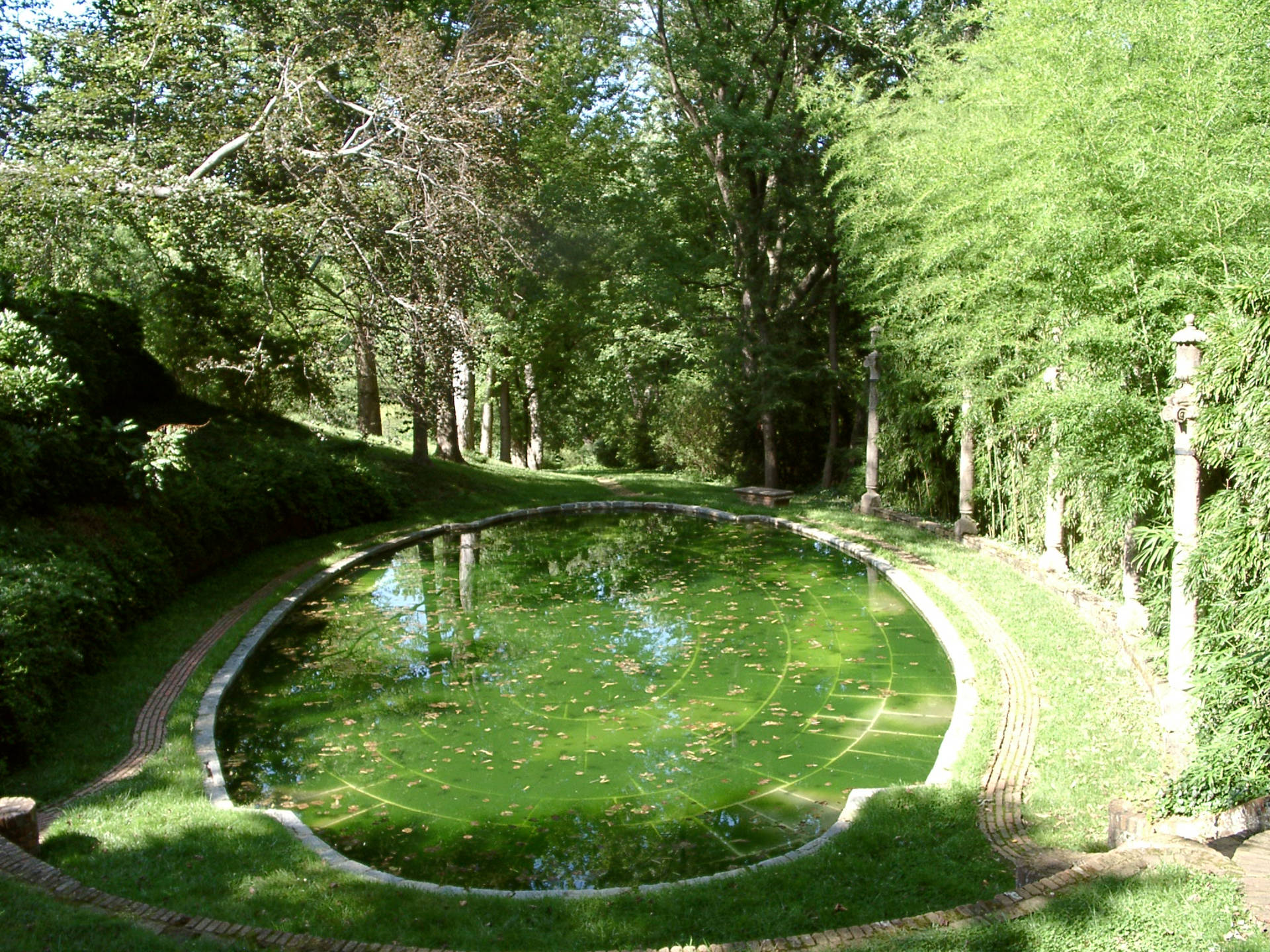 Swarthmore College Garden Park Background