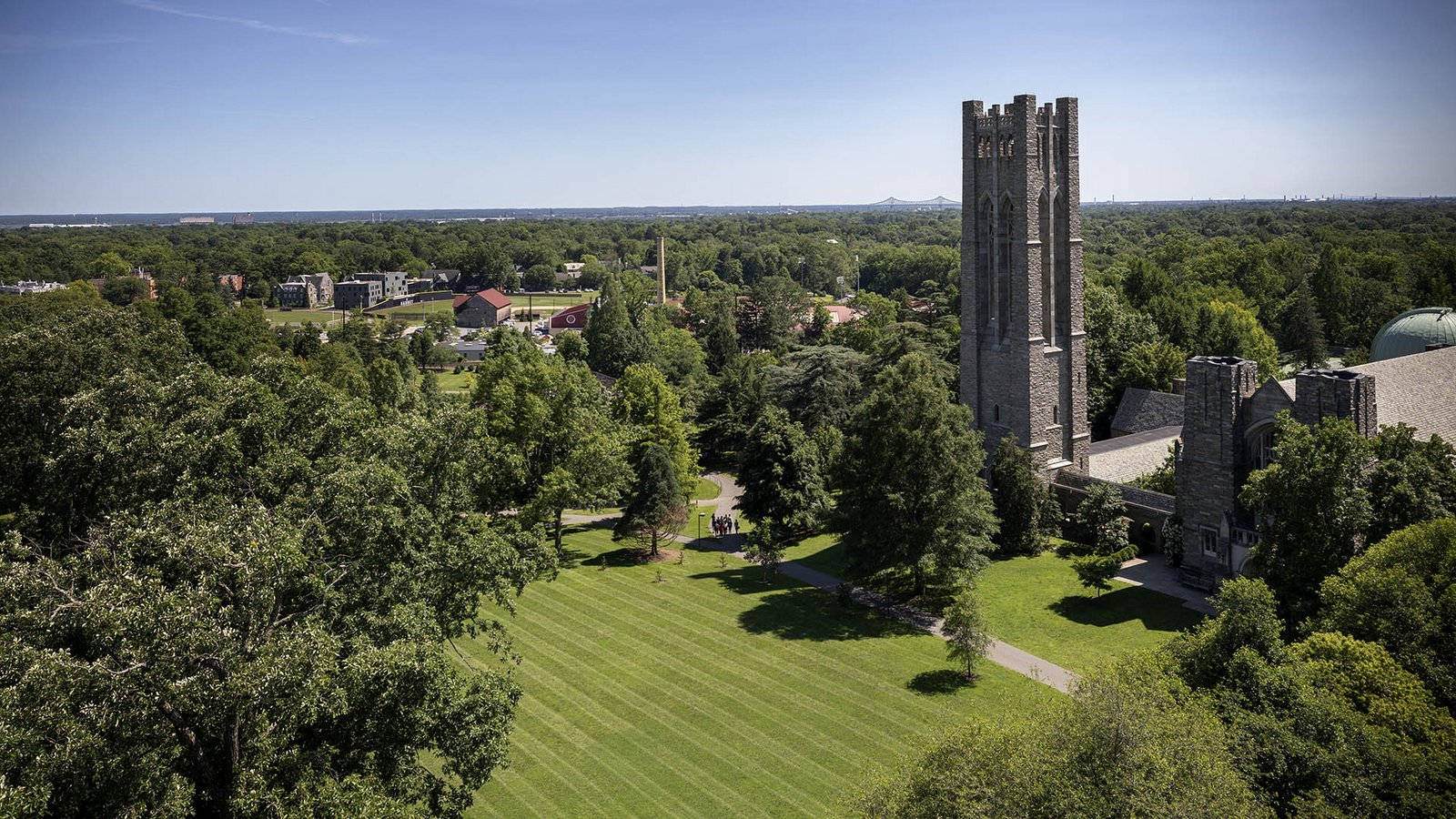 Swarthmore College Parrish Beach Garden Background