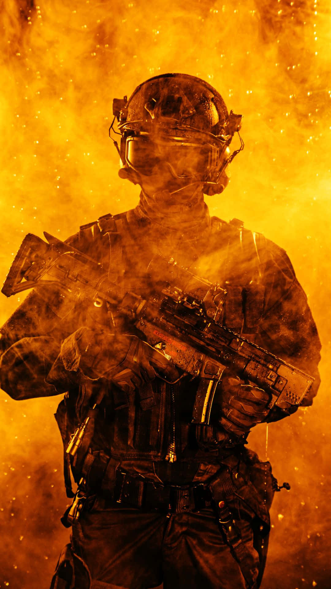 Swat Cop Office From Battlefield 5 Background