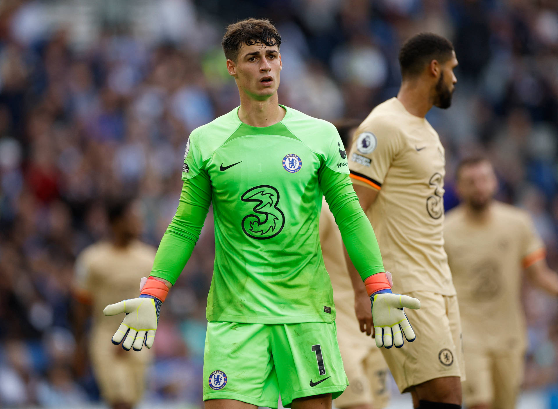 Sweaty Kepa Arrizabalaga Background