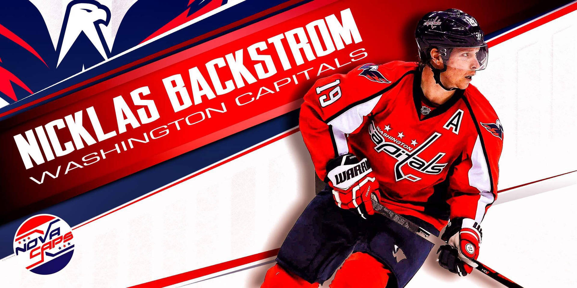 Swede Sensation - Nicklas Backstrom In Action Background