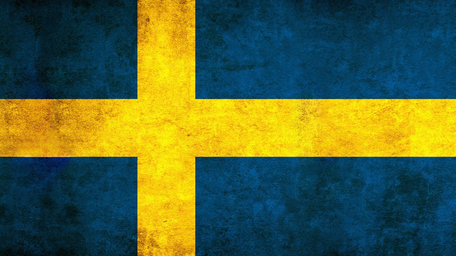 Sweden Radiant Grunge Flag