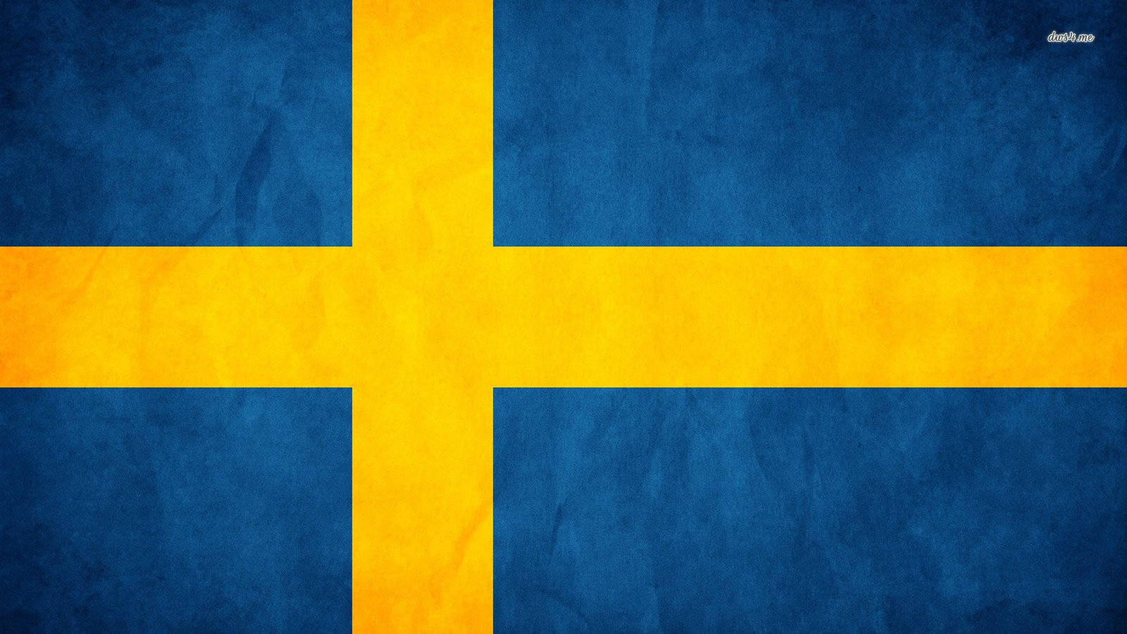 Sweden Realistic Flag Background
