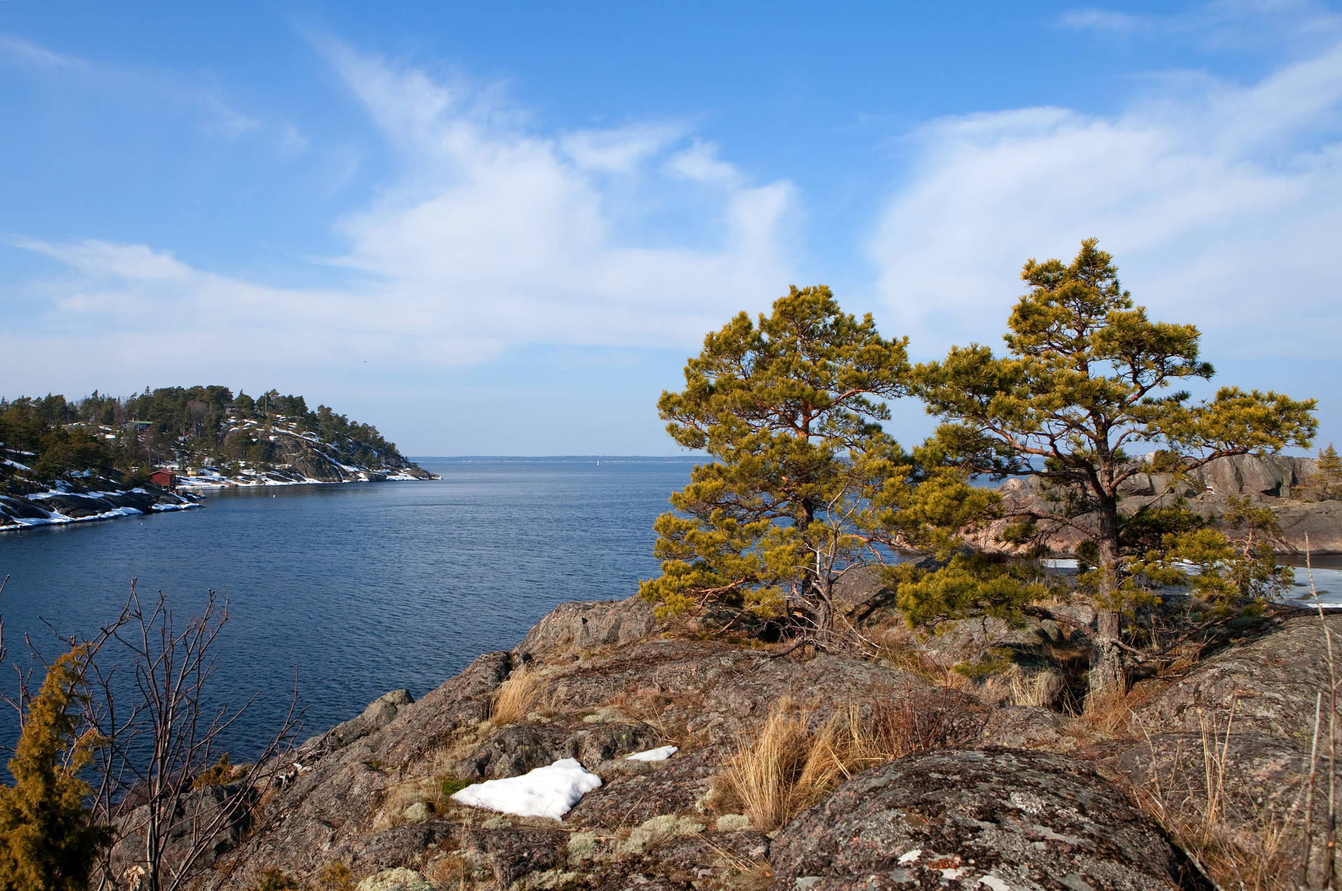 Sweden Varmdo Island Background
