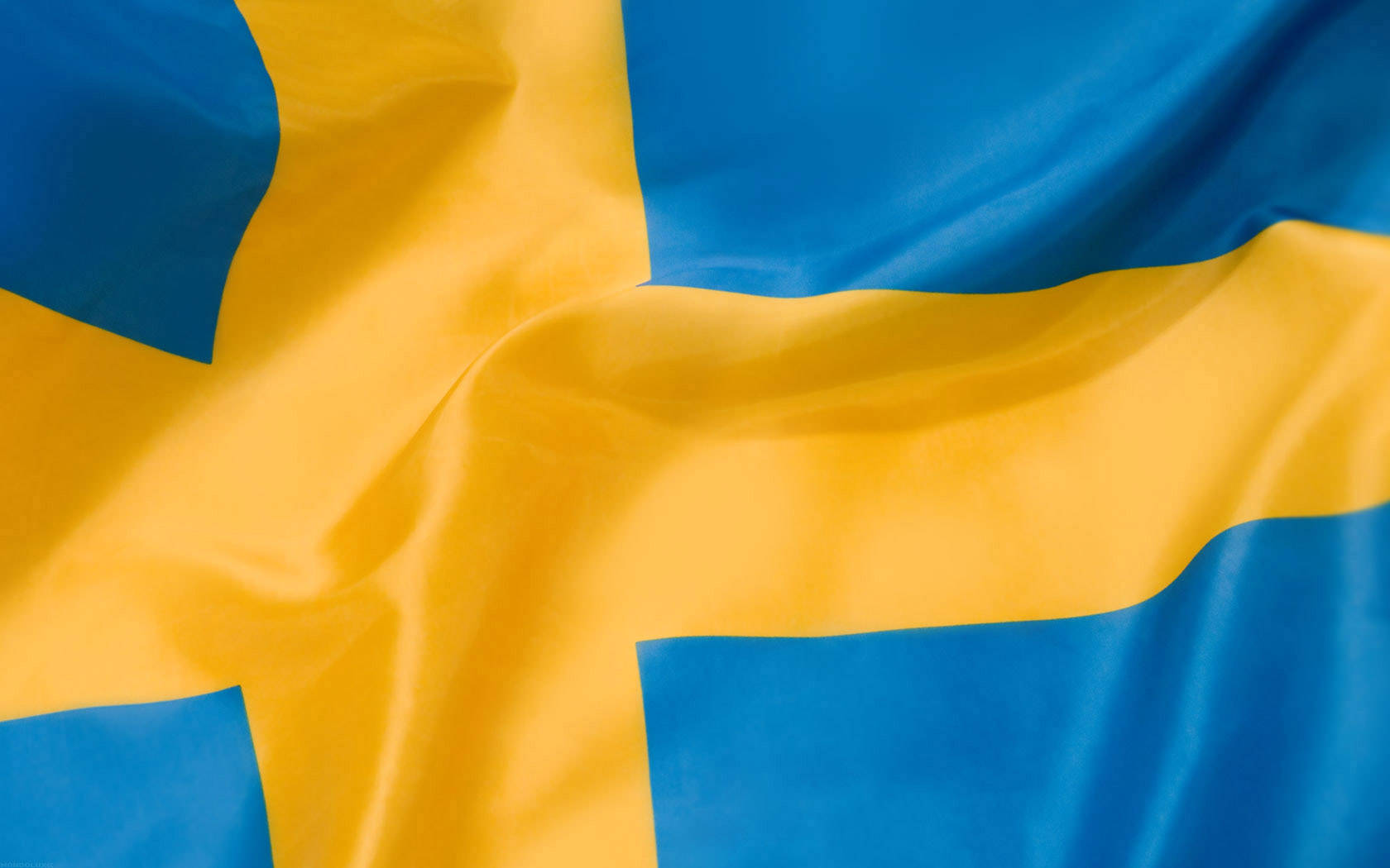 Sweden Wavy Flag