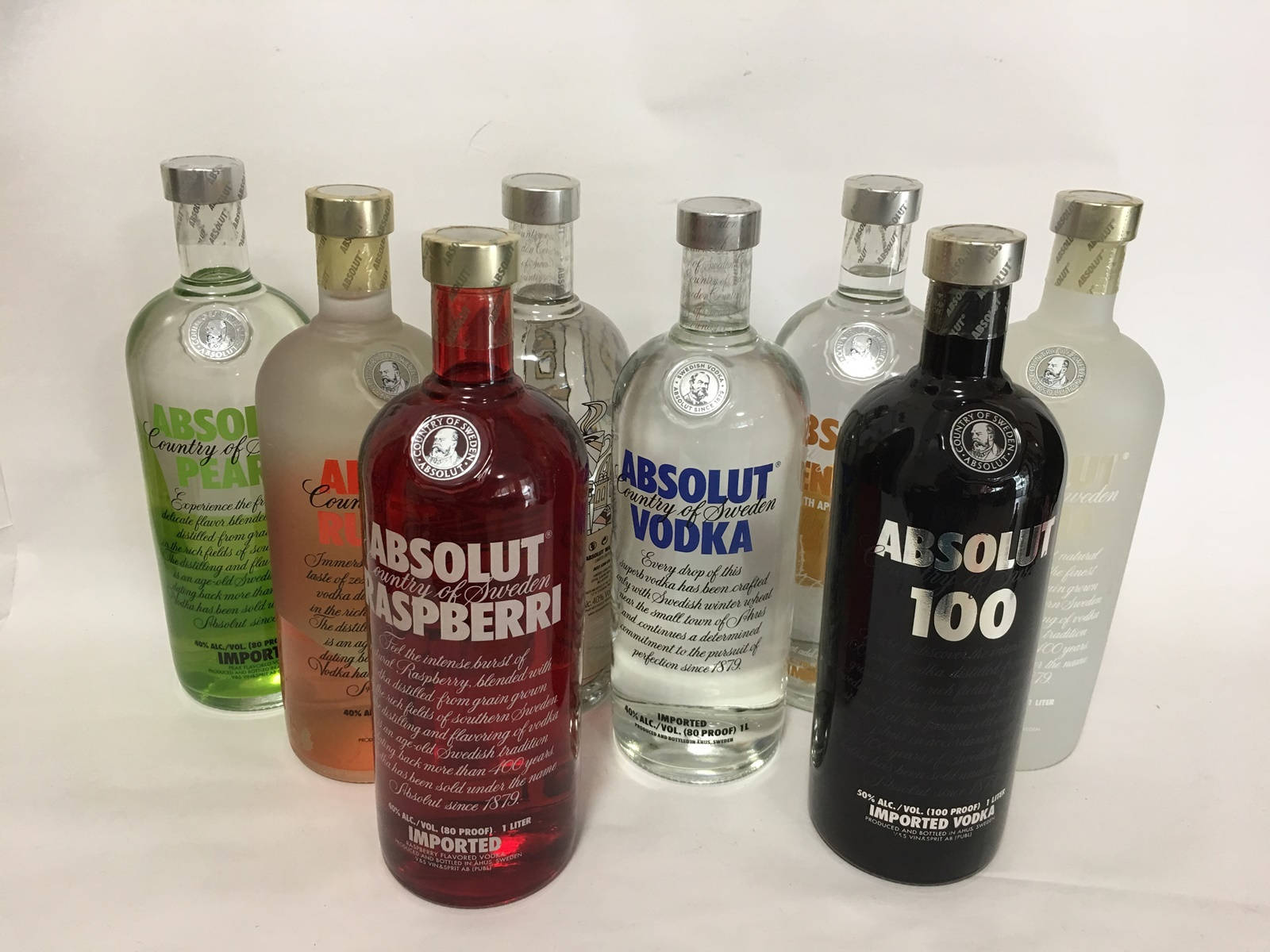 Swedish Absolut Vodka Collections Background