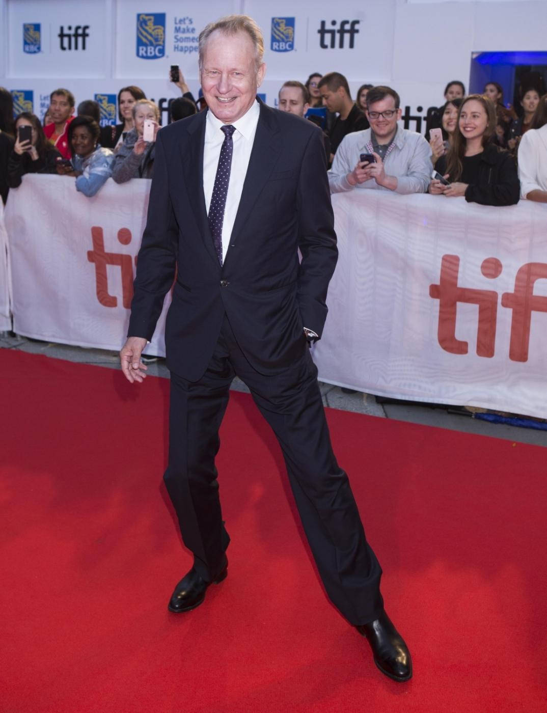 Swedish Actor Stellan Skarsgård Borg Vs. Mcenroe Premiere Background