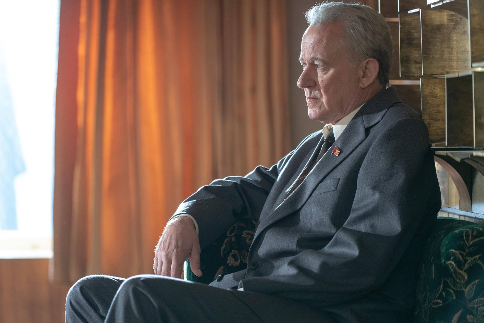 Swedish Actor Stellan Skarsgård Chernobyl Still Background