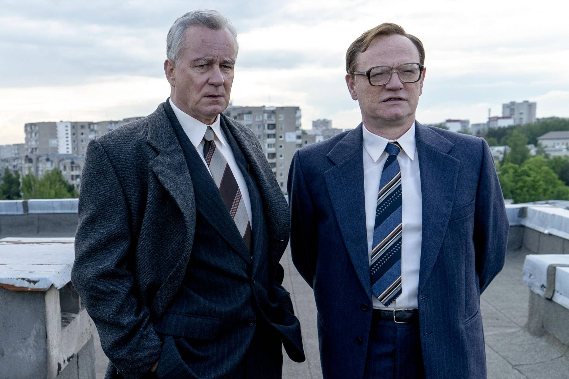 Swedish Actor Stellan Skarsgård Chernobyl Still Background