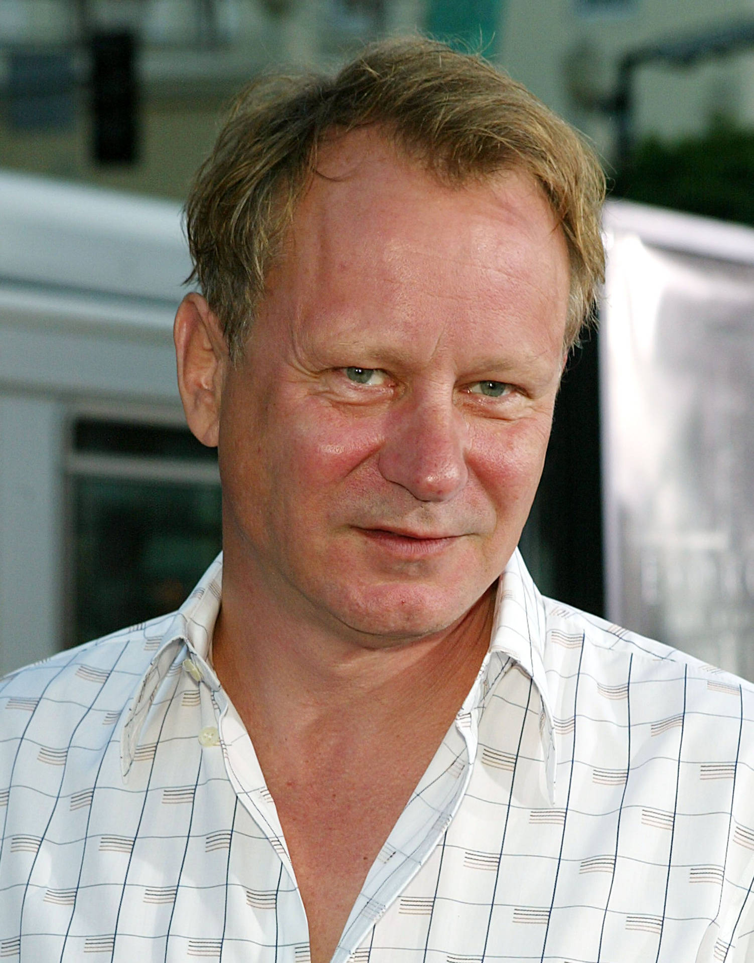 Swedish Actor Stellan Skarsgård Exorcist The Beginning Still Background