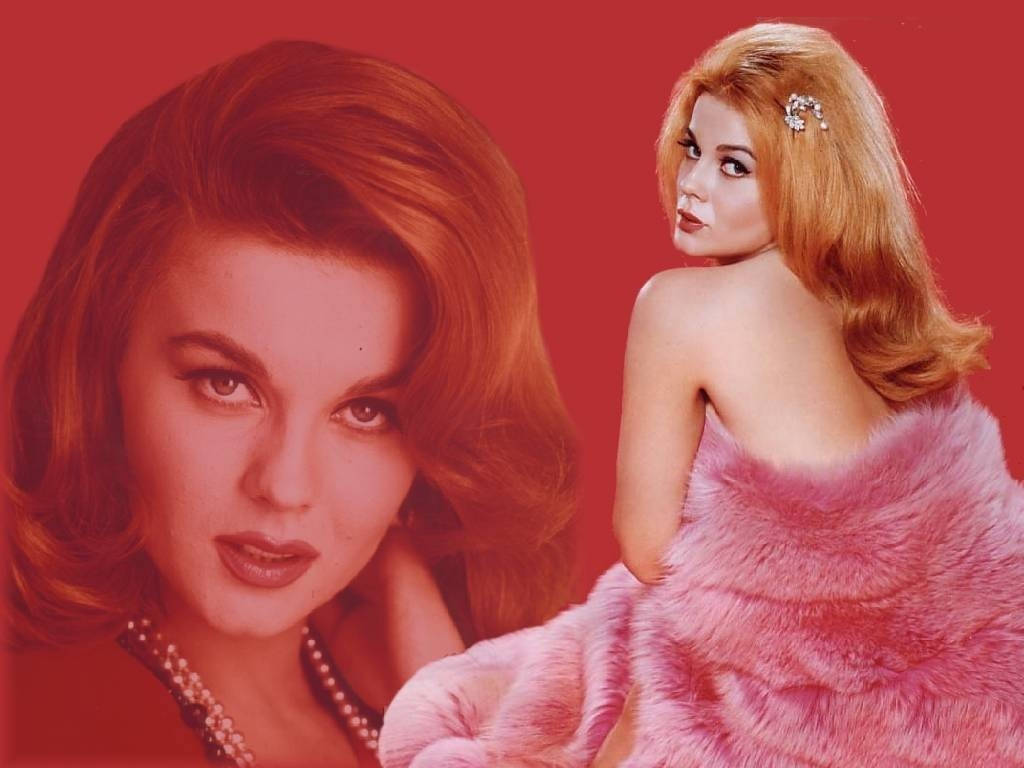 Swedish American Actress Ann Margret Digitally Enhanced Portrait