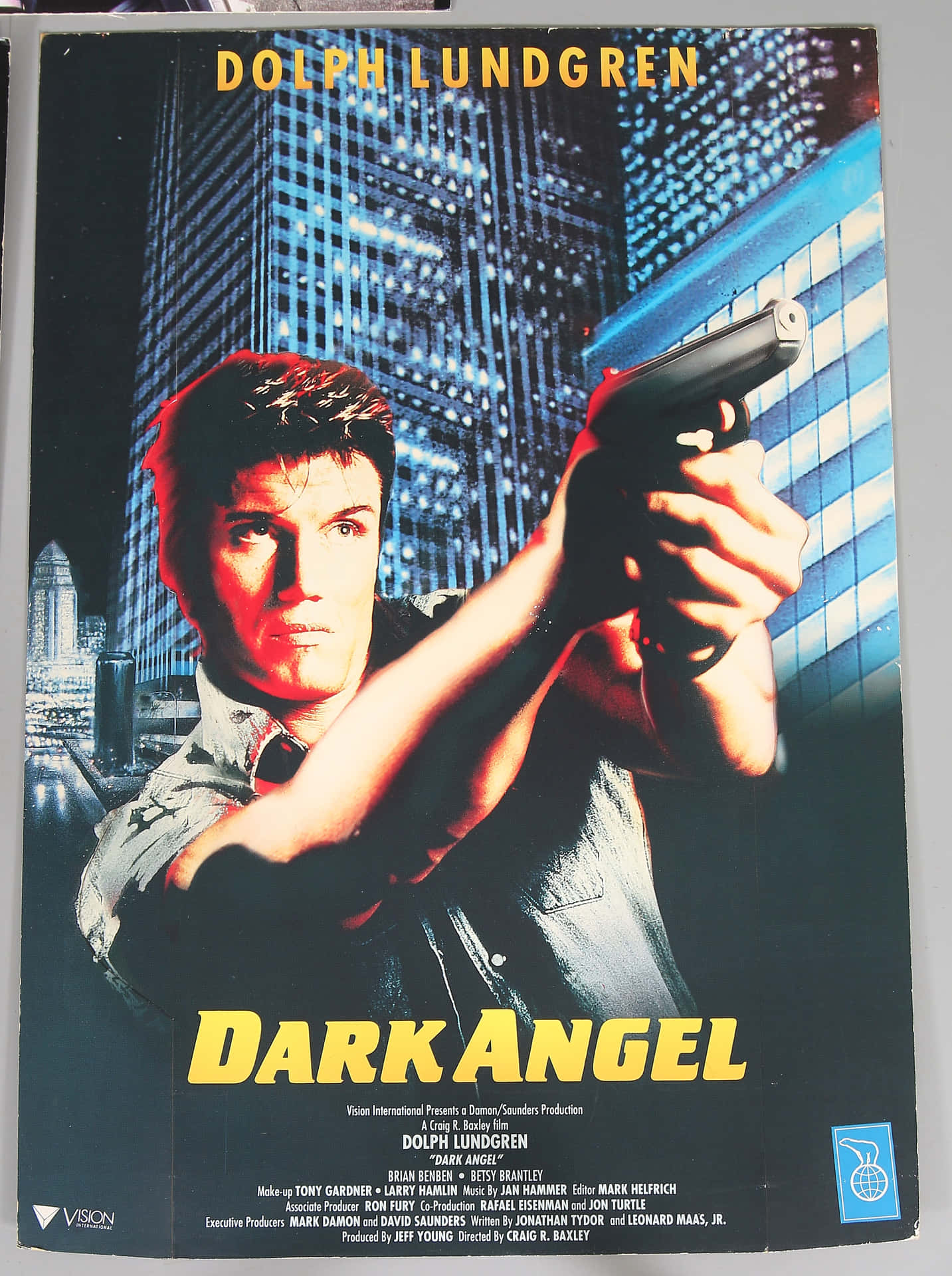 Swedish Icon Dolph Lundgren Looking Thoughtful Background