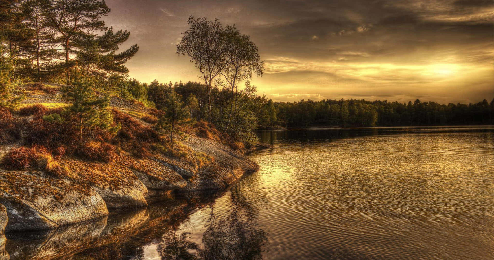 Swedish Lake 4k Ultra Hd Landscape