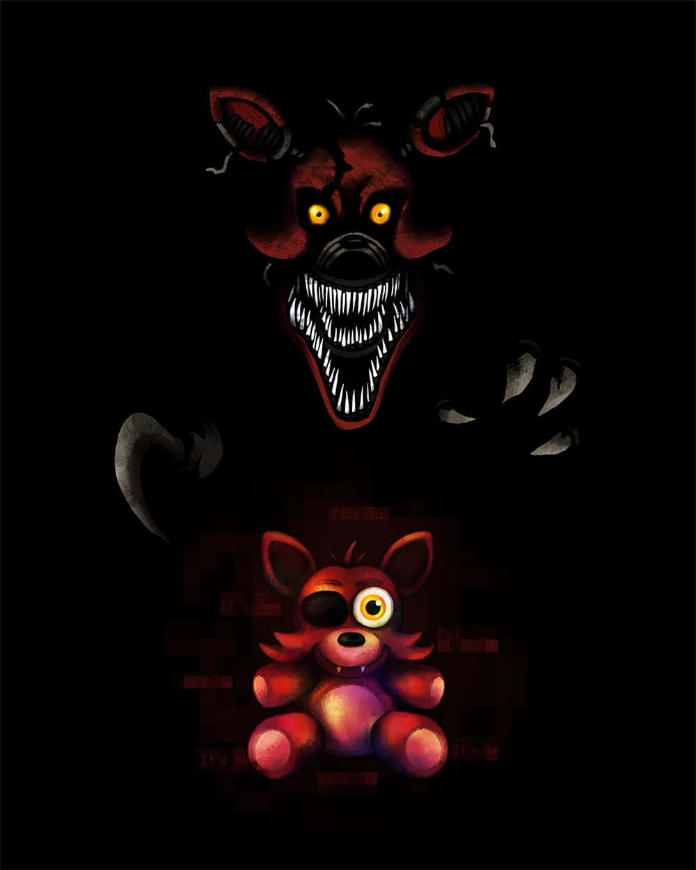 Sweet And Adorable Foxy Background