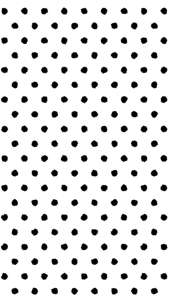 Sweet And Simple Black Dots On White Background