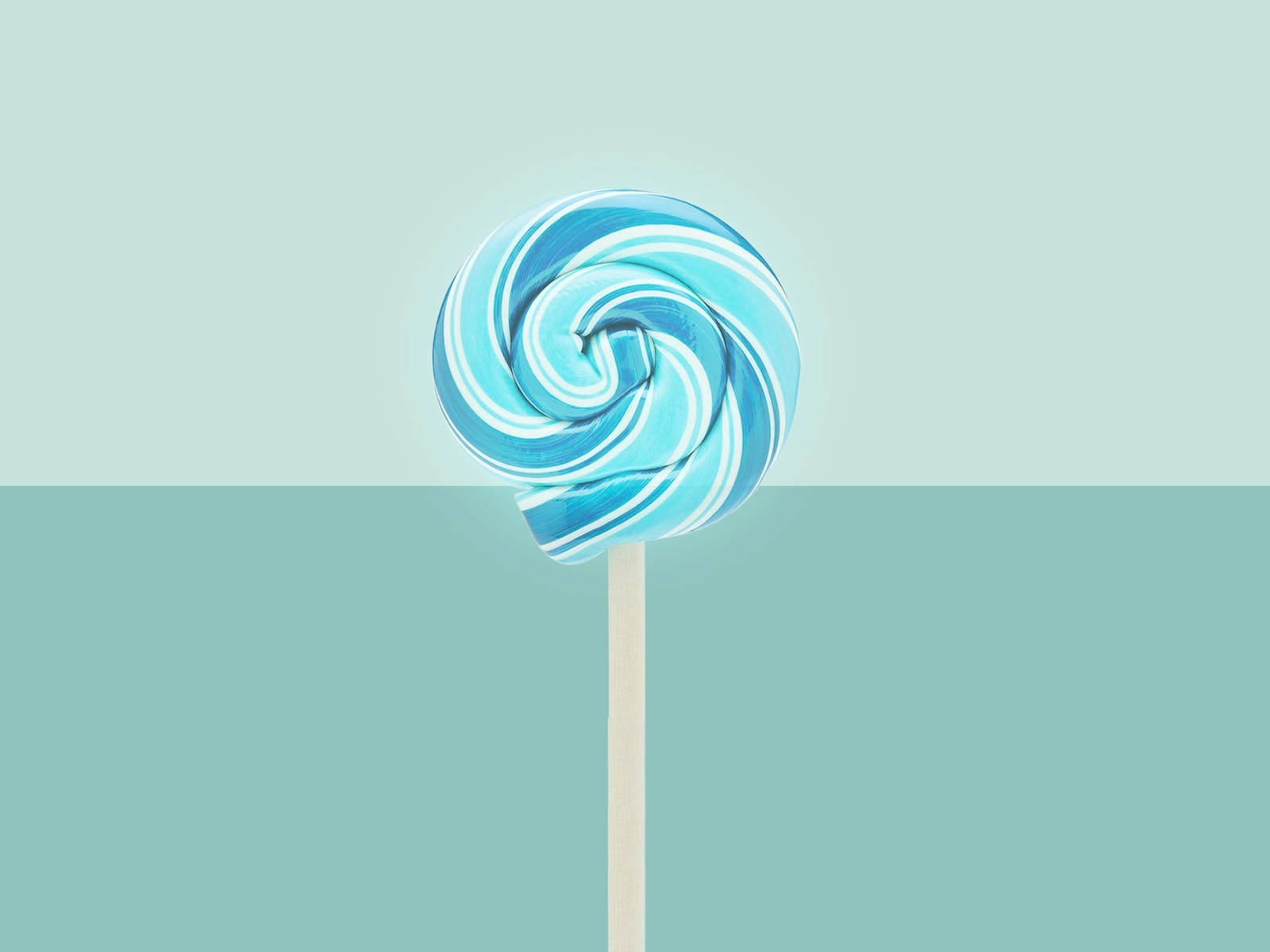 Sweet Blue Lollipop