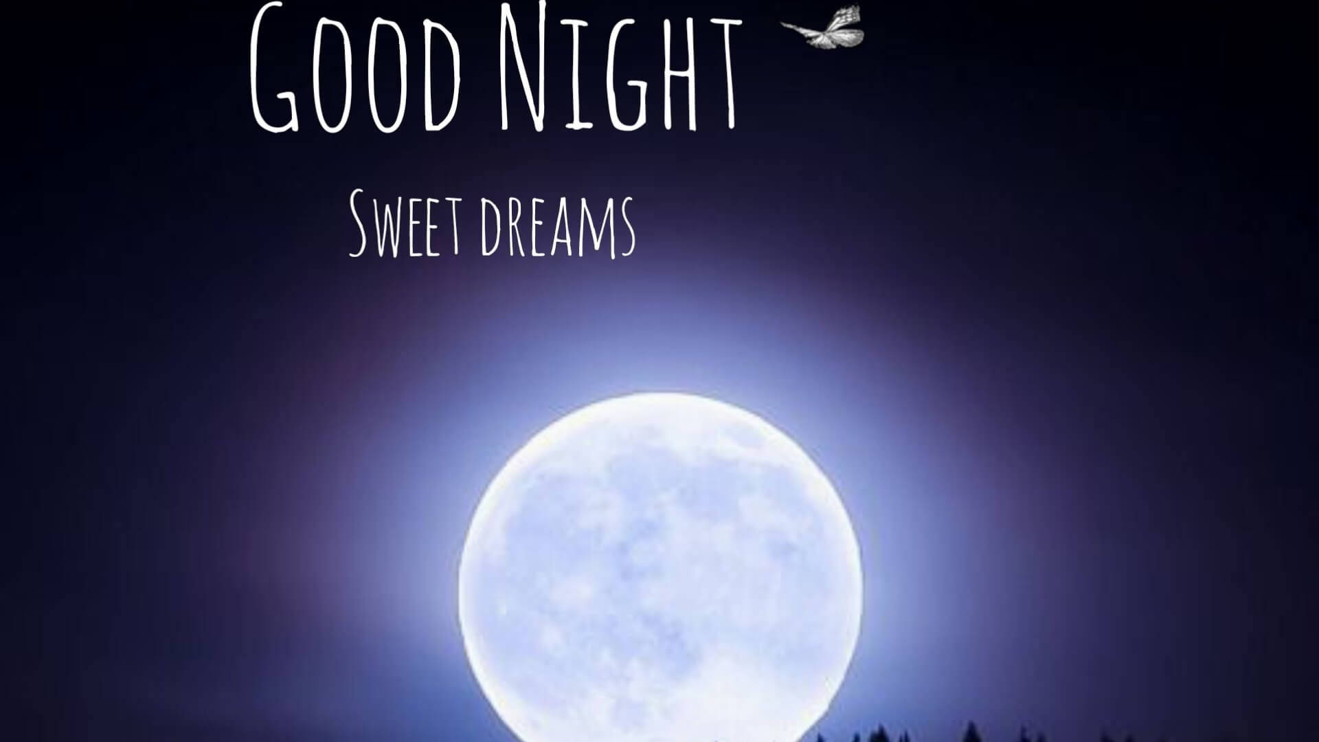 Sweet Dreams In The Moon Background