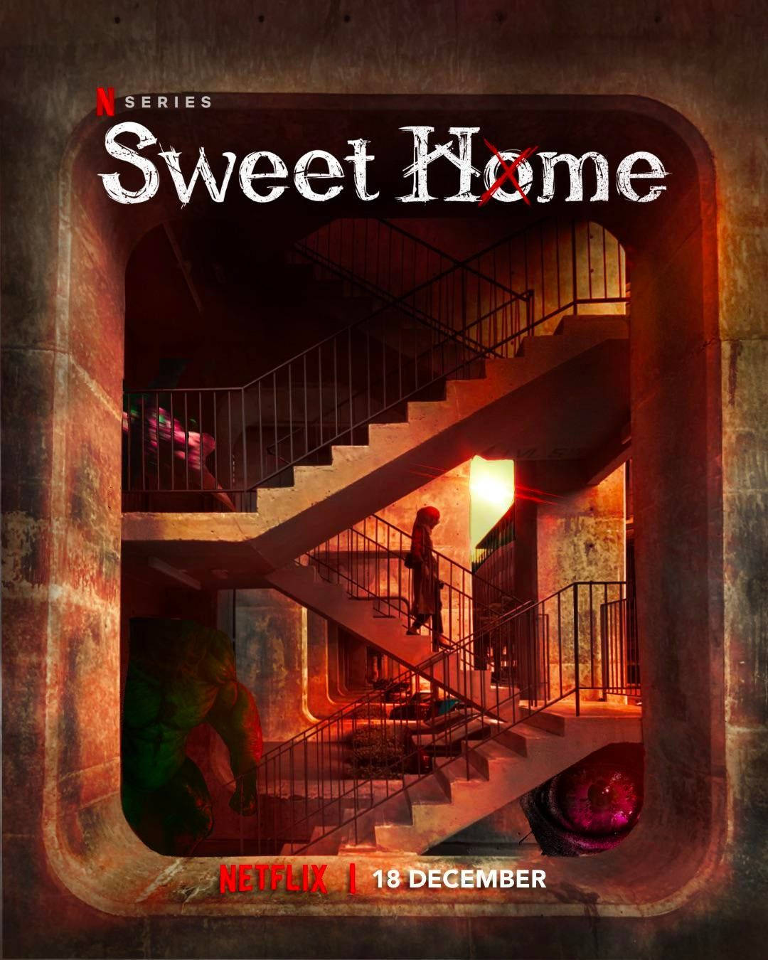 Sweet Home Netflix Teaser Poster Background