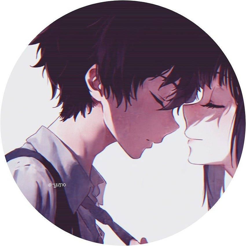 Sweet Kiss Matching Pfp For Couples Background