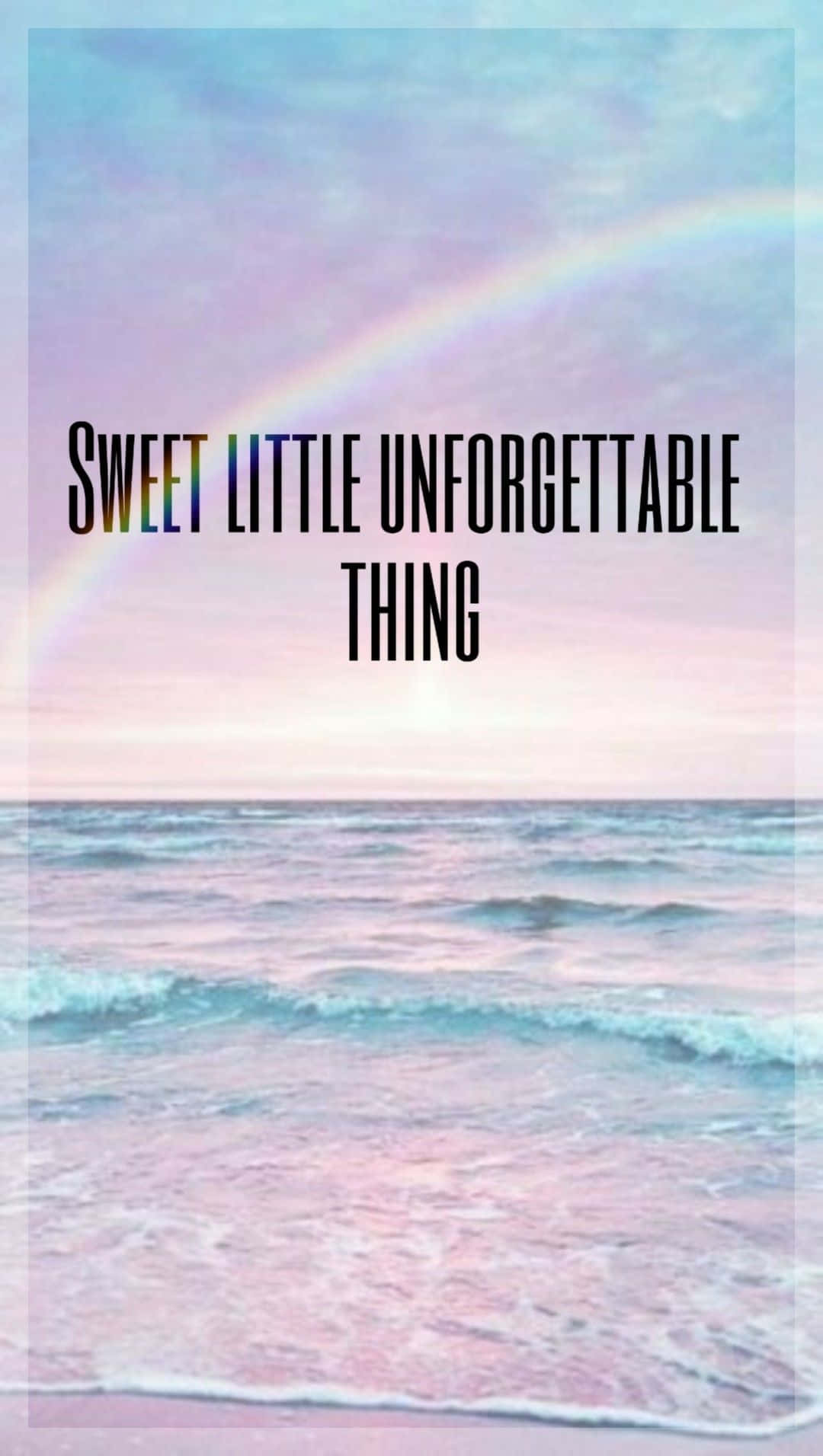 Sweet Little Unforgettable Thing Background
