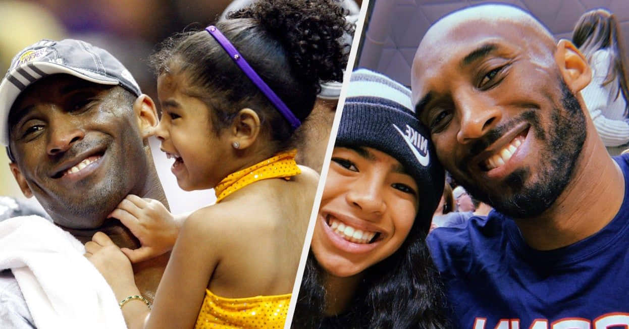 Sweet Memories - Kobe Bryant And His Daughter Gigi Background