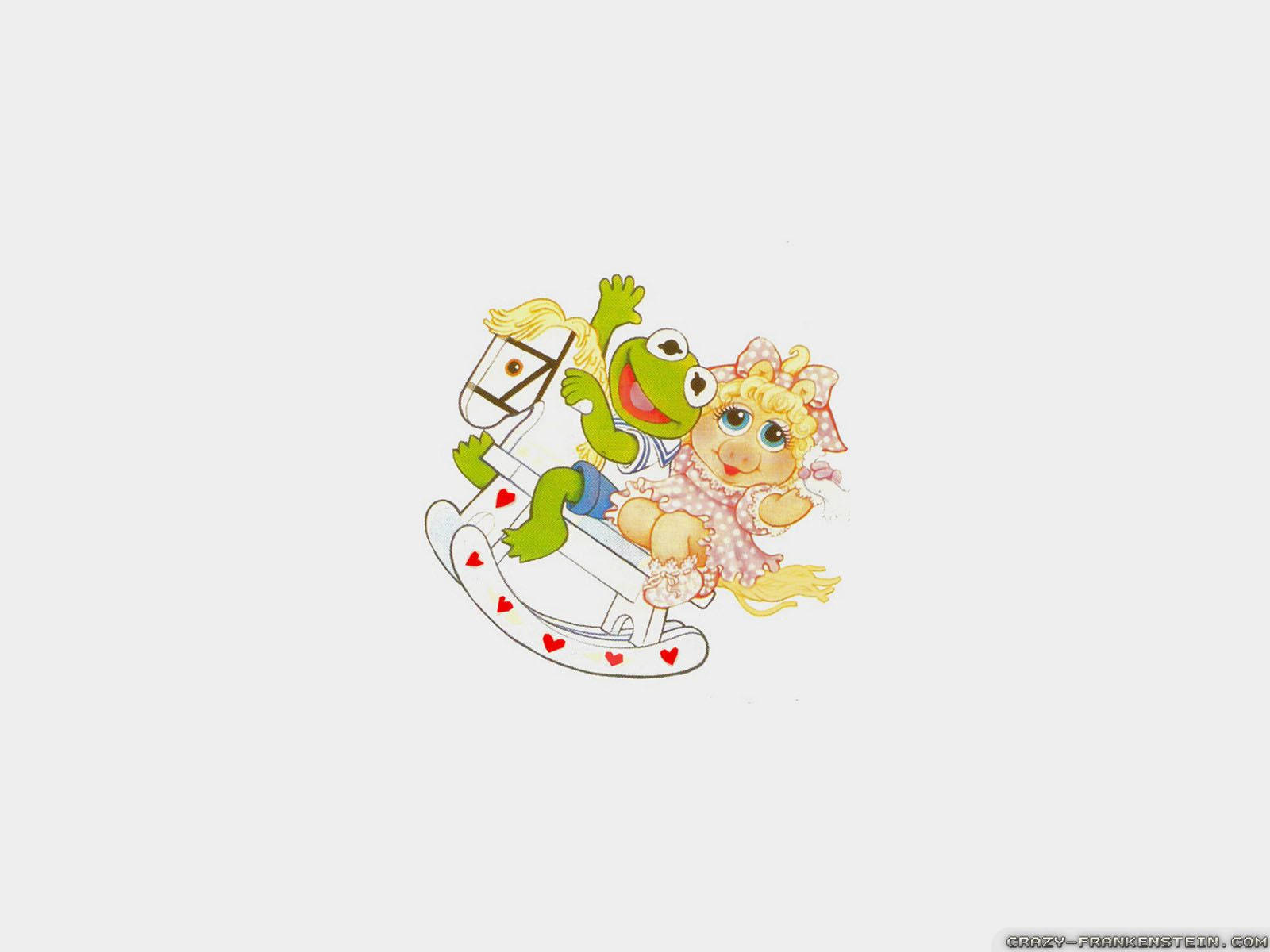 Sweet Miss Piggy And Kermit Background