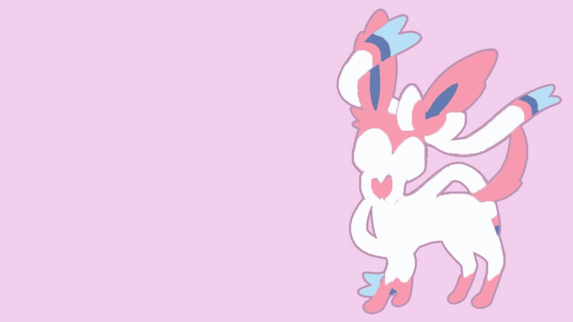 Sweet Pink Sylveon Background