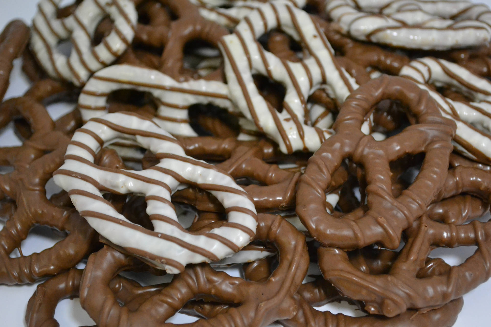 Sweet Pretzels Background