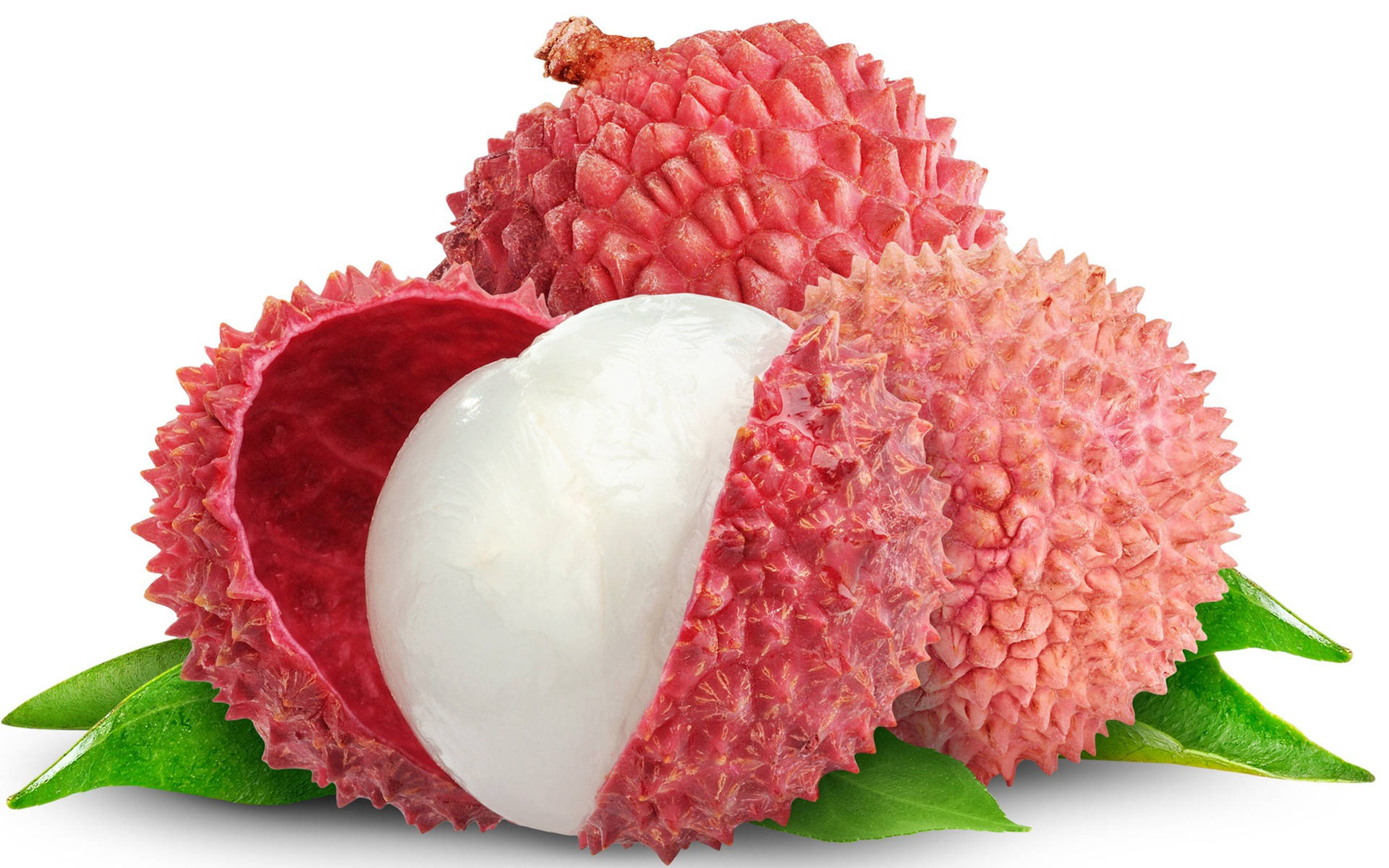 Sweet Red Tropical Lychee Fruits