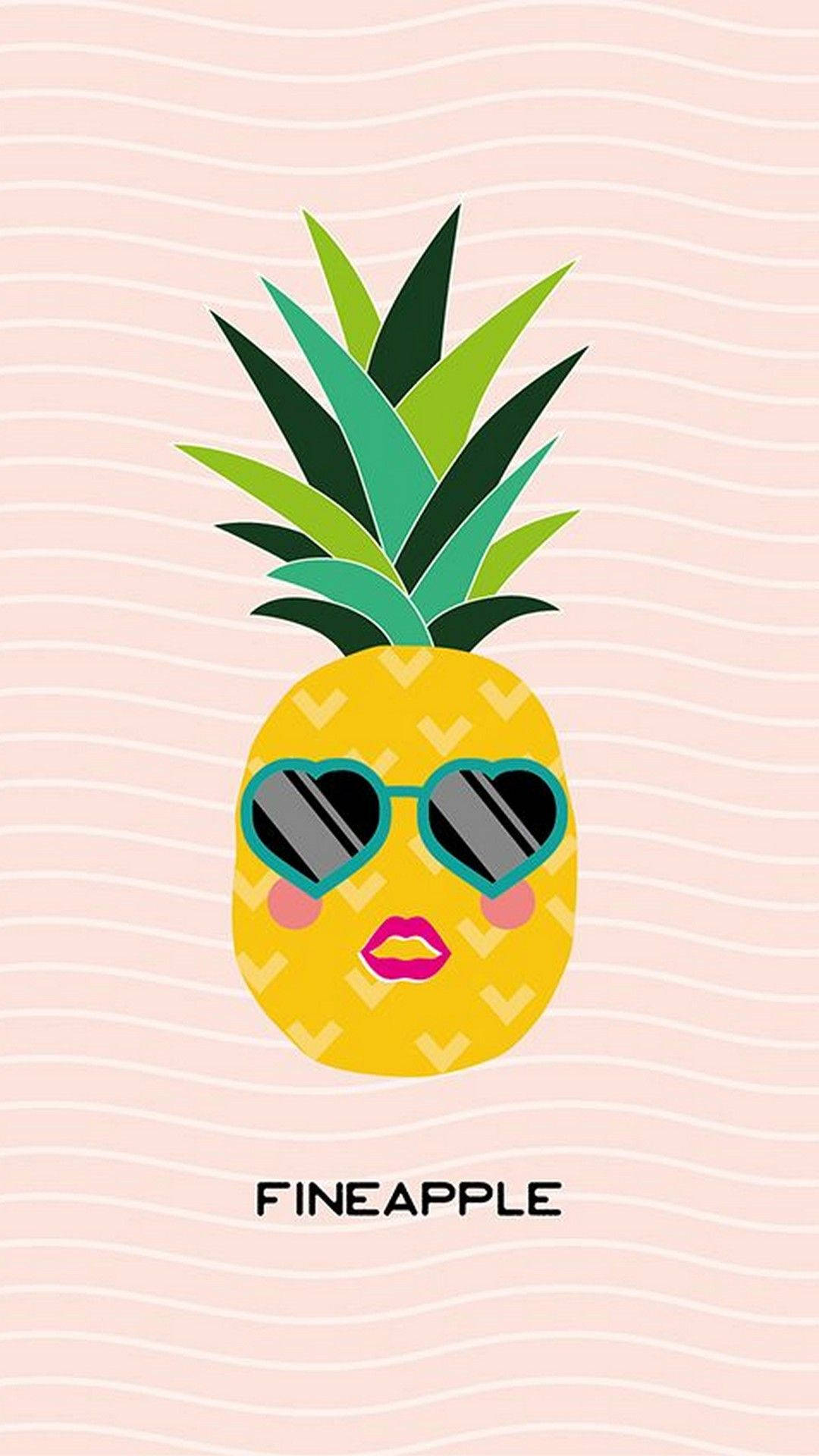 Sweet & Refreshing - A Perfect Pineapple Background