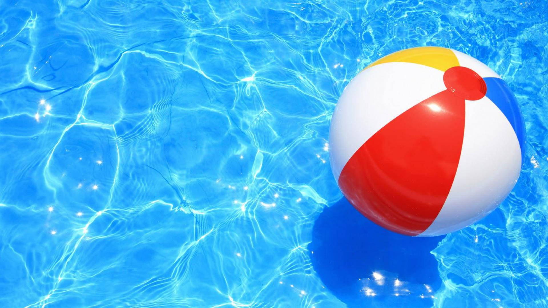 Swimming Pool Ball Background