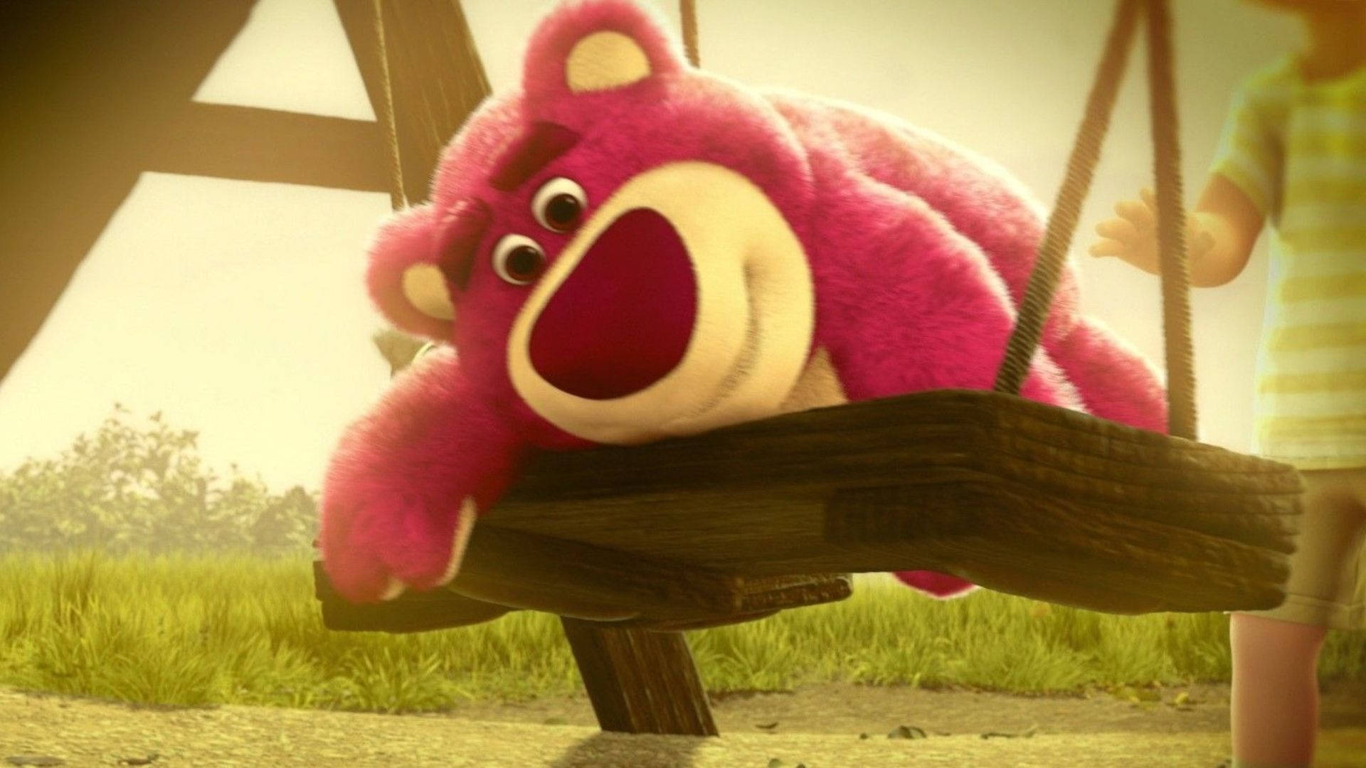 Swinging Lotso Background