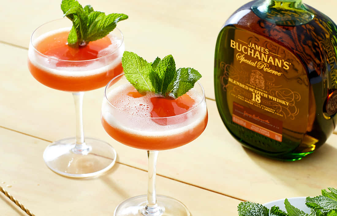 Swinging Sword Cocktail With Buchanan's Special Reserve