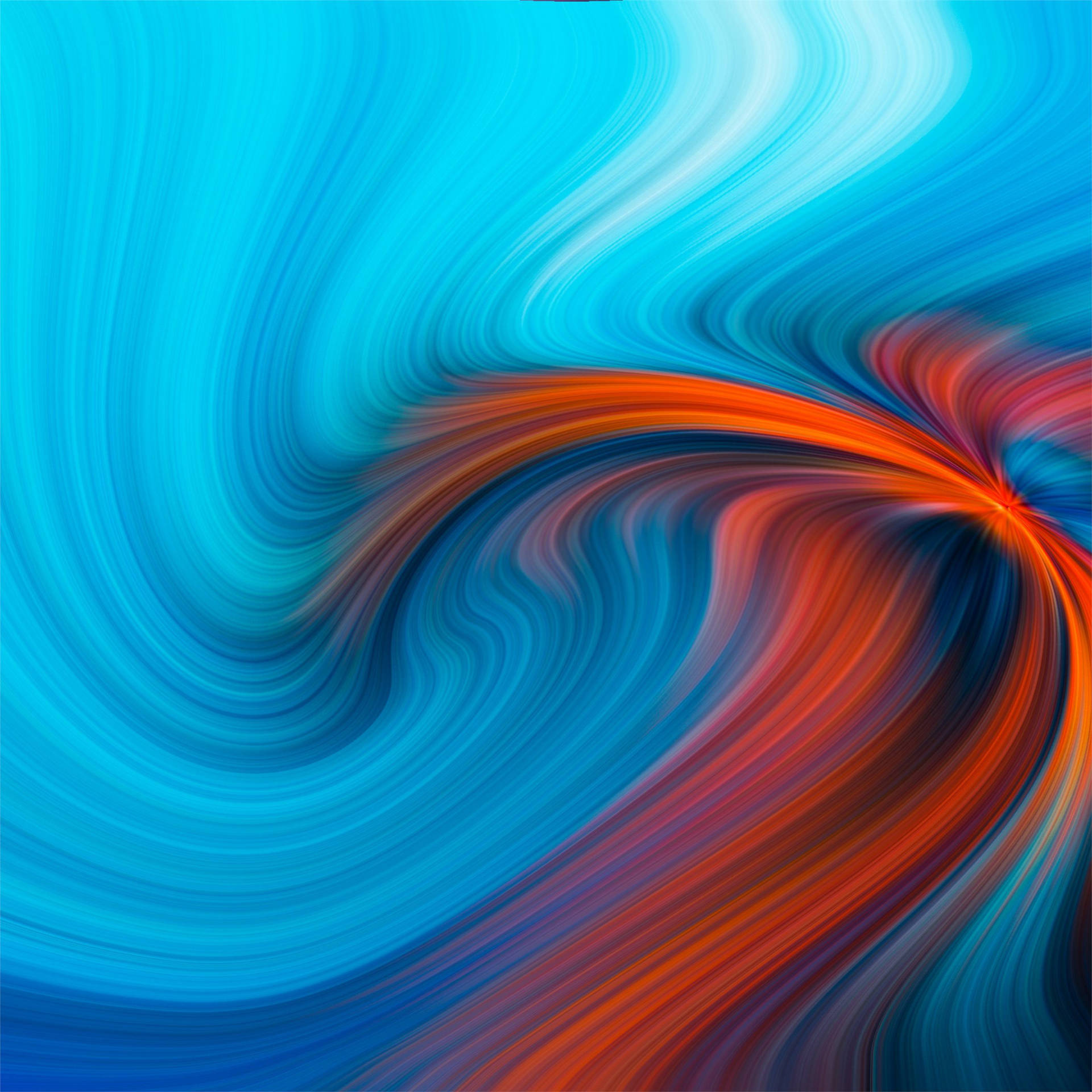 Swirl Of Beautiful Colors On Free Ipad Background