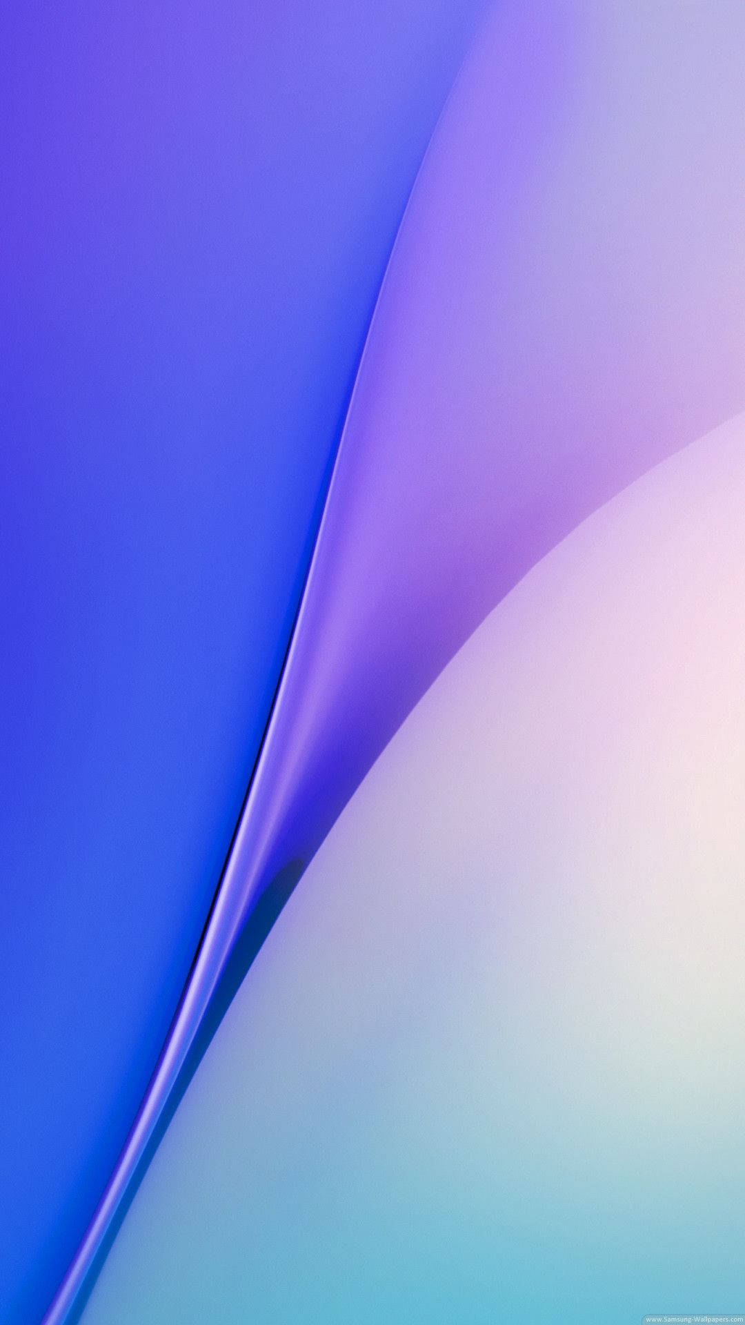 Swirl Of Purple And Green On Galaxy Note 7 Background