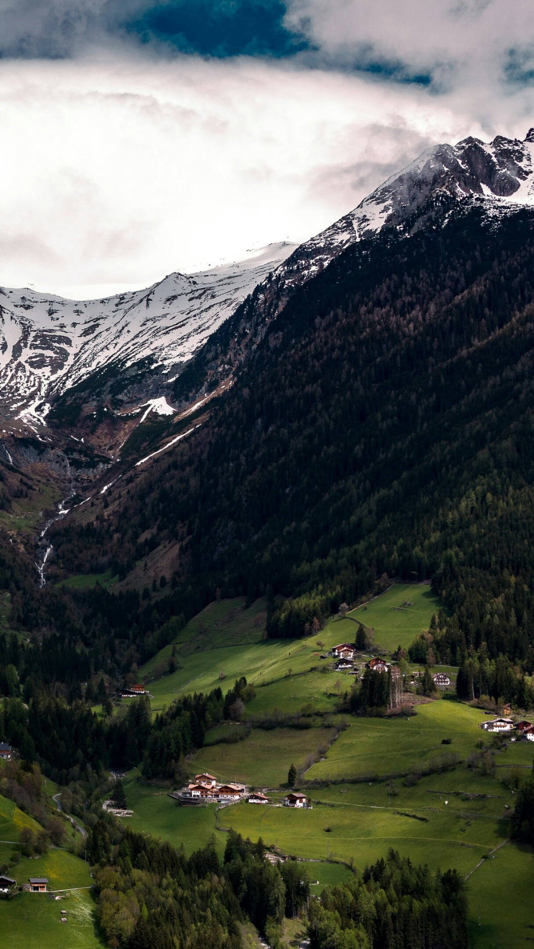 Swiss Alps Scenery For Iphone Screens Background