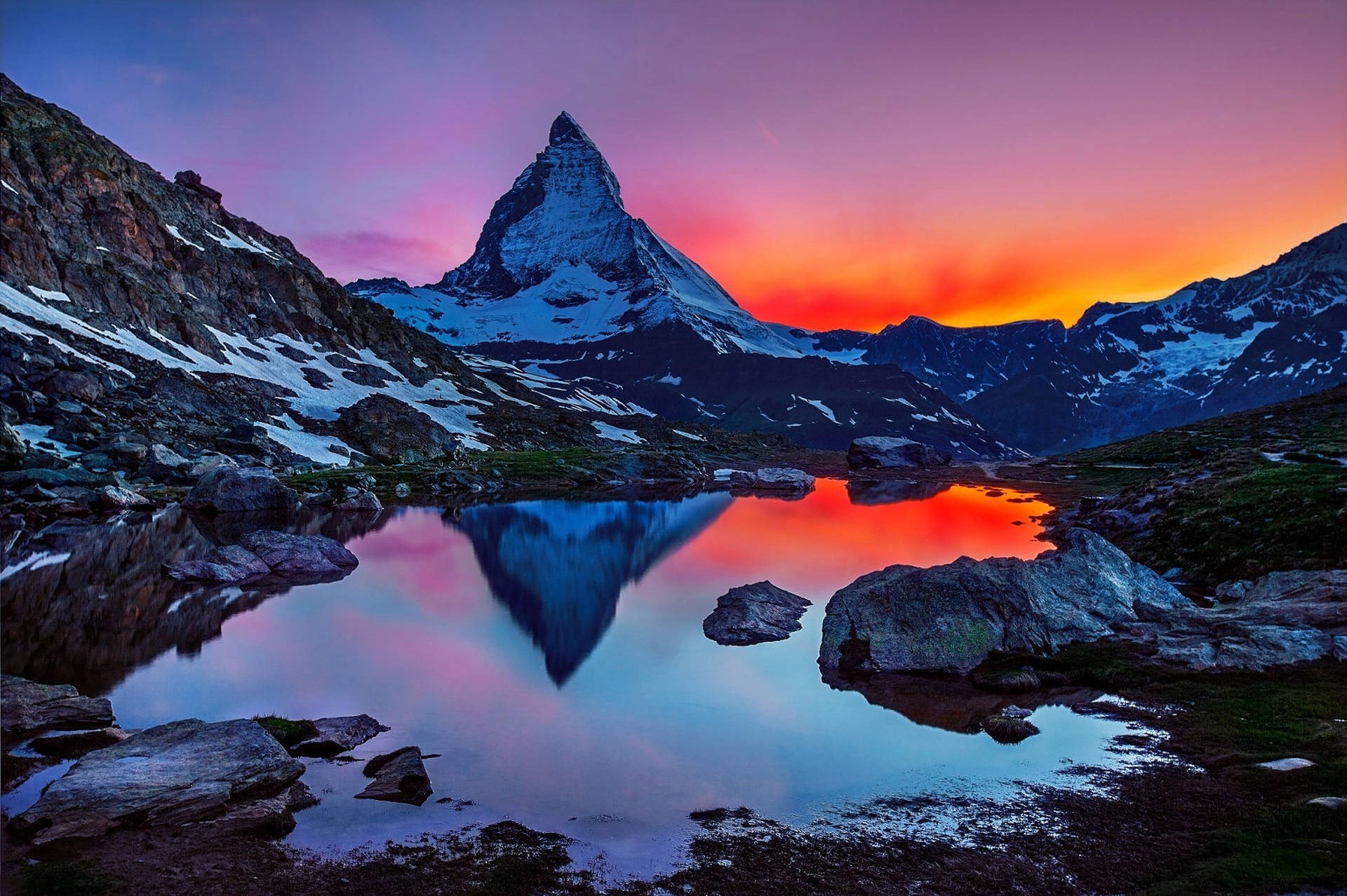 Swiss Alps Sunrise