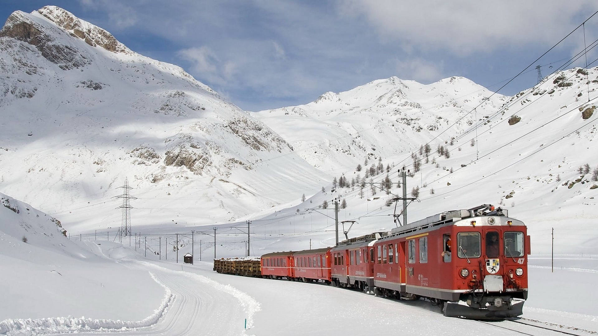 Swiss Alps Train