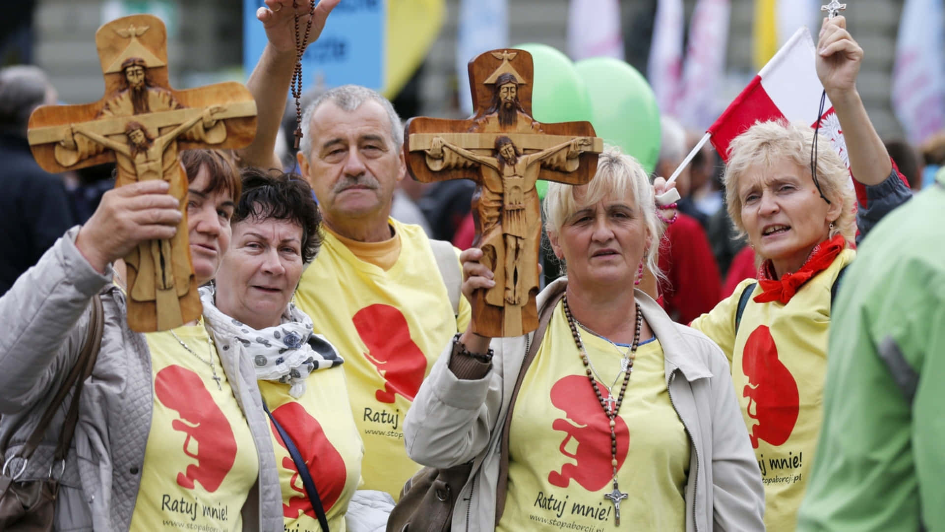 Swiss People Anti-abortion Rally Background