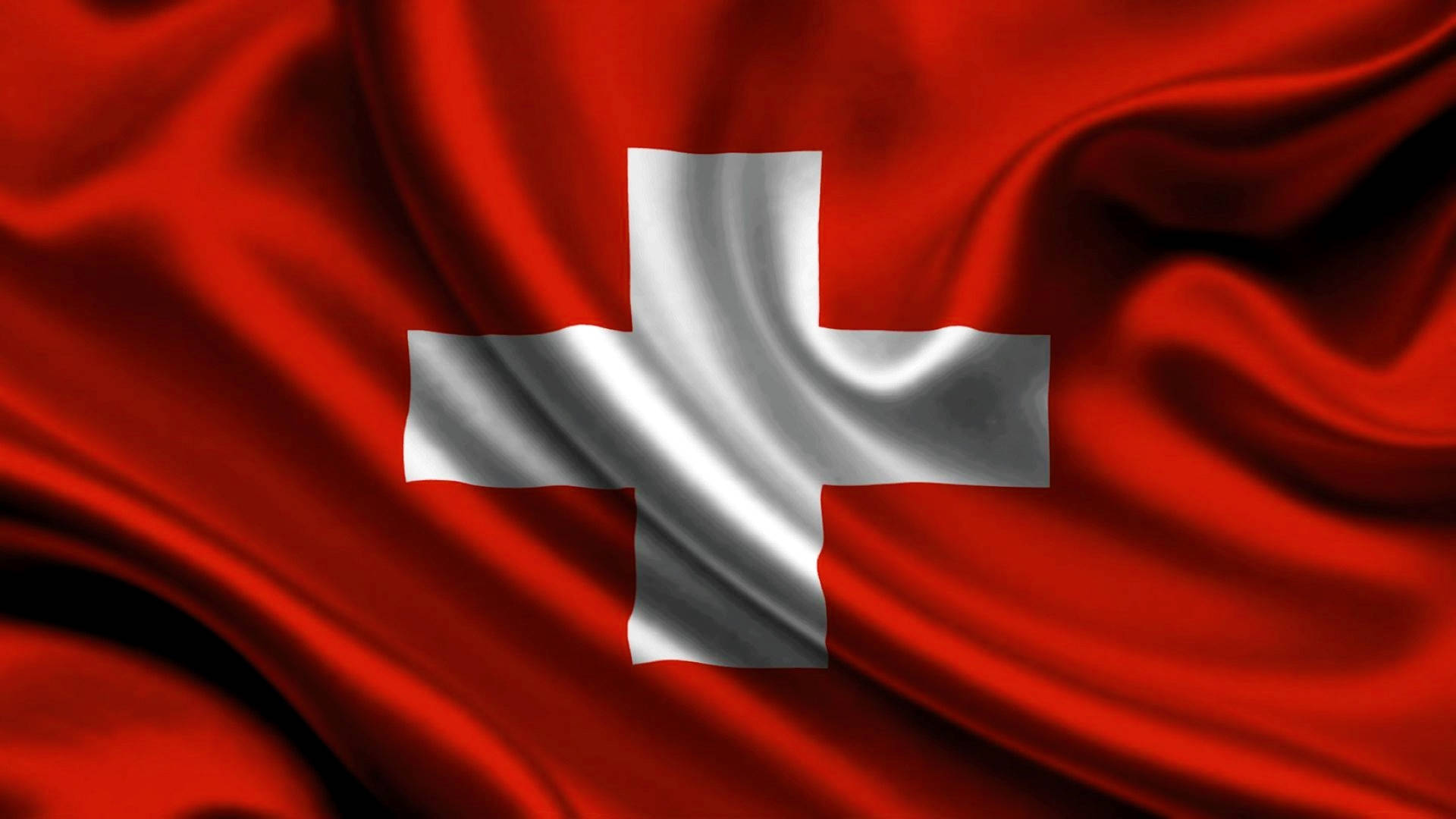 Switzerland's National Flag Background