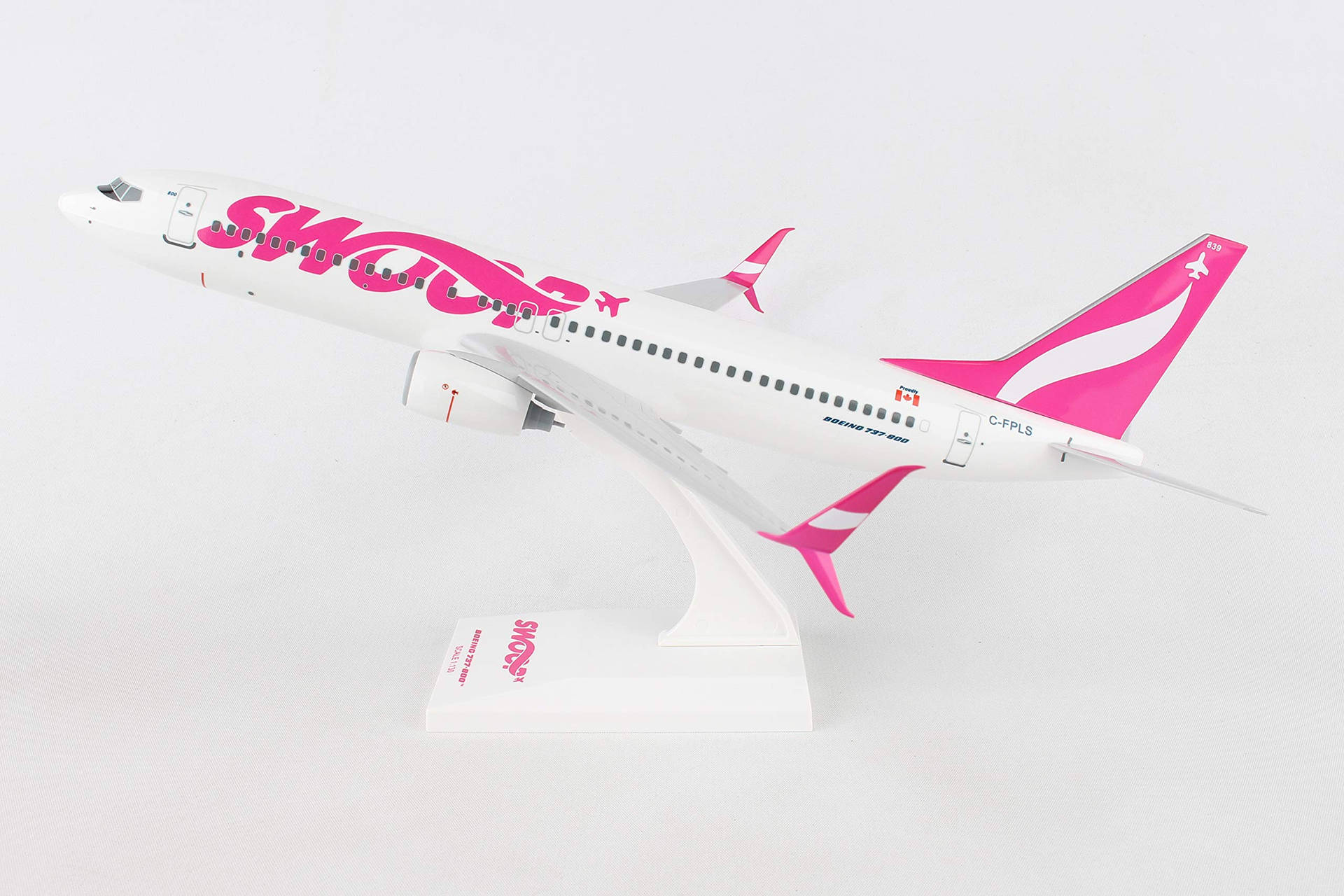 Swoop Airlines Miniature Model Background