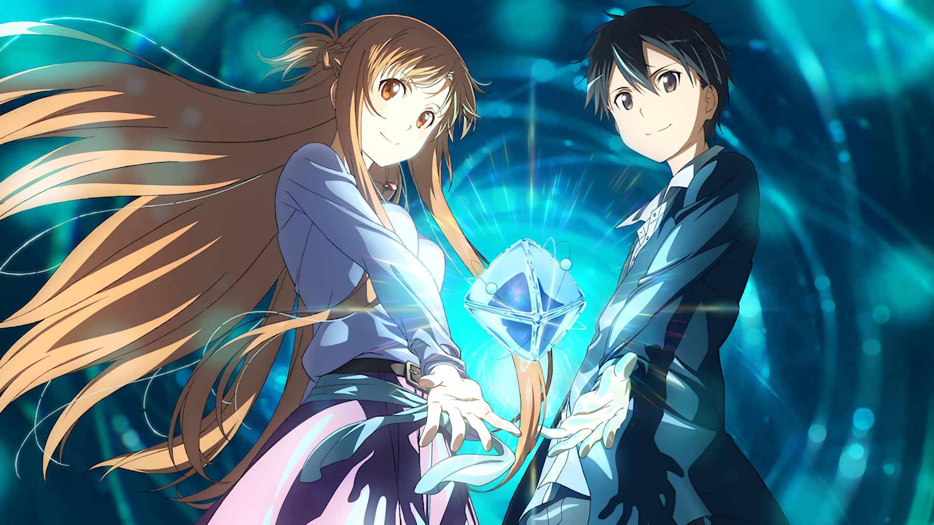 Sword Art Online Matching Pfp Anime Background